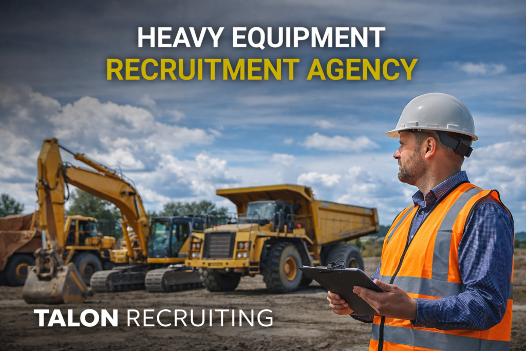 Heavy equipment recruitment